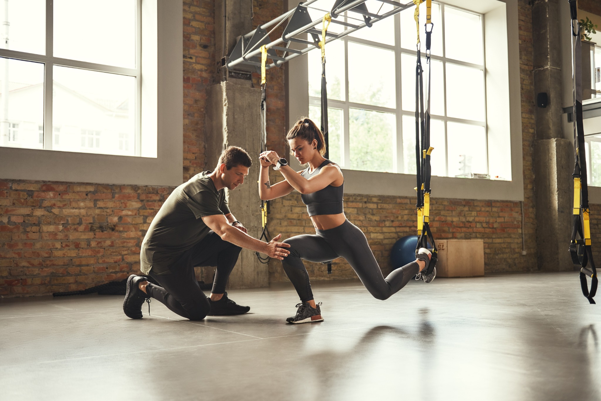 Athletiktraining als Beispiel für eine Berufswelt im Sport